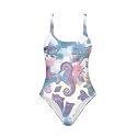Ystardream Teen Girls One Piece Swimsuit Beach Athletic Bathing Suits Quick Dry
