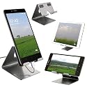 YT Mobile Phone Metal Stand/Holder for Smartphones and Tablet - Antique Silver (Proudly Made in India)