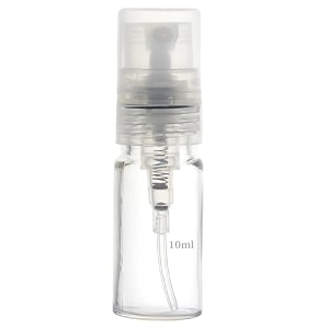 ytm 10ml clear plastic refillable mini spray bottles fine mist nozzle for perfume attar essential oils sanitizer lotion aromatic water liquid bottle containers pocket-sized transparent