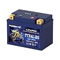 YTX4L-BS Lithium Battery,12V 2.5AH 250CCA Motorcycle Battery Compatible With Polaris Scrambler, Sportsman 90, Honda Scooters NQ50 Spree, Kawasaki 110 Can-Am DS70,Yamaha TTR125E/LE