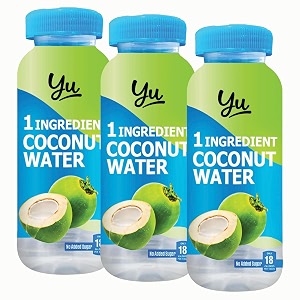 yu foodlabs - 100 natural coconut water - zero preservatives - no added sugar - 200ml pack of 3