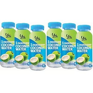yu foodlabs - 100 natural coconut water - zero preservatives - no added sugar - 600ml pack of 6