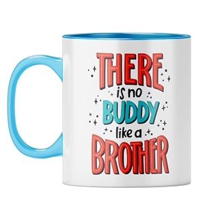 yubingo best brother ever mug - unique gift light blue inner amp handle light blue inner amp handle tea cup 310ml