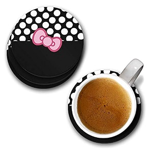 yubingo bonds that last longer designer printed coasters mdf wooden set of 6 95 cm diameter round