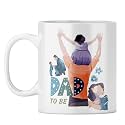 YuBingo Dad to Be Mug - Expectant Father Gift, White Ceramic Cup (White Coffee Mug, Tea Cup, 310ML)