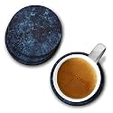 YuBingo Deep and Captivating Blues Designer Printed Coasters (MDF Wooden, Set of 6, 9.5 Cm Diameter, Round)