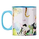 YuBingo Joyful Jungle Mug - Cheerful Gift Idea, Light Blue Inner &amp; Handle (Light Blue Inner &amp; Handle, Tea Cup, 310ML)