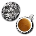YuBingo Random Quotes from Pop Culture Designer Printed Coasters (MDF Wooden, Set of 6, 9.5 Cm Diameter, Round)