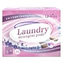 YUCO Pods Laundry Detergent Hypoallergenic, 3IN1 Super Cleaning Power, Microcapsule Fragrance Retention Technology (Floral Scent,1 Box of 32 Pod,Net 15g/pod,Net 480g)