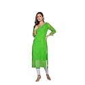 YUFTA Women White Floral Chikankari Kurta_1230KURWH_