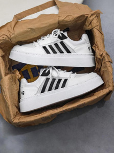 YUGAL Yugal Trendy white chunky sneakers for