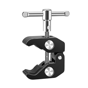 super clamp with 14 and 38 thread for photographycamera monitor plate glassled light umbrellashooks shelves cross bars super clamp