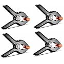 Photography Backdrop Clips Clamps, Heavy Spring Clamp, Brackets Photo Studio, Backgrounds (4 Clips)
