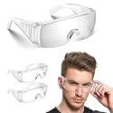 Yugan Multipurpose Safety Goggles for Bike Riding &amp; Dust Safety | Lightweight, Anti-Fog, UV Protective, Scratch-Resistant Polycarbonate Lens for Riding, Dust, Lab &amp; Industrial Use (2)