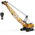 Pull Back Construction Truck With Friction Power Crane Toy - 360 Degree Rotating Towing Cable - For 3+ Years Old Kids Boys Girls (Long Crane)|Multicolor