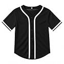 Yuji Itadori Kids Baseball Jersey Button Boys Short Sleeve T-Shirts Hip Hop Fashion Casual Sports Solid Color Shirt