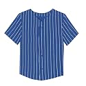 Yuji Itadori Kids Baseball Jersey Button Boys Short Sleeve T-Shirts Hip Hop Fashion Casual Sports Solid Color Shirt