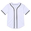 Yuji Itadori Kids Baseball Jersey Button Boys Short Sleeve T-Shirts Hip Hop Fashion Casual Sports Solid Color Shirt