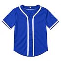 Yuji Itadori Kids Baseball Jersey Button Boys Short Sleeve T-Shirts Hip Hop Fashion Casual Sports Solid Color Shirt