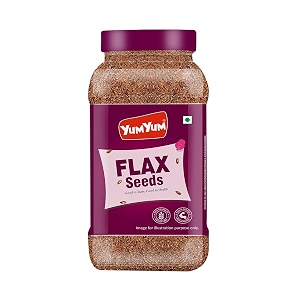 yum yum pure flax seeds 1kg rich in protein amp dietary fibre source of iron