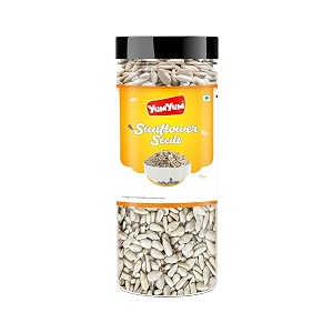yum yum pure sunflower seeds 200g rich in dietary fibre amp protein source of iron