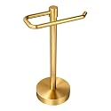YUMORE Hand Towel Holder Stand Countertop, Pro Gold