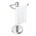 YUMORE Hand Towel Holder Stand Countertop, Pro Max Chrome