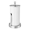 YUMORE Heavy Duty Paper Towel Holder Countertop Top Damping Disc Silver