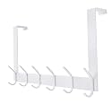 YUMORE Over the Door Hooks, Heavy Duty Door Hanger, White
