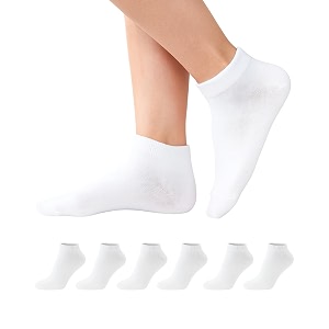 yuneek minmum unisex kids ankle length cotton socks  school sock for boys amp girls pack of 6