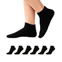 Yuneek minmum Unisex Kids Ankle Length Cotton Socks | School Sock For Boys &amp; Girls Pack of 6