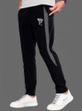 YUNEK Striped Men Black Track Pants