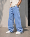 Yungistan Baggy Fit Men Light Blue Jeans