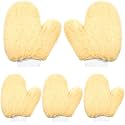 Yungyan 5 Pcs Paint Mitt Gloves for Painting Railing Pipe Fence with Thumb,painters Mitt Dusting Gloves Deck Stain Applicator for Cleaning