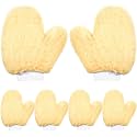 Yungyan 6 Pcs Paint Mitt Gloves for Painting Railing Pipe Fence with Thumb,painters Mitt Dusting Gloves Deck Stain Applicator for Cleaning