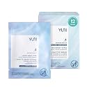 YUNI Beauty Large Body Wipes (Unscented, 12 Count) 12 x 10 Inches