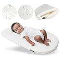 Yunioo Foldable Baby Changing Pad 29” x 15” - Waterproof & Ultra Soft Mattress for Diaper Changing Station - Portable Table Topper & Moses Basket Replacement - Easy to Clean
