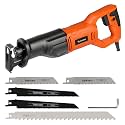 Yunirvana - Alternative Saw 120 V, 6.0 Amp Variable Speed with Cable with 3/4 Inch Stroke Length, 2800 RPM and 2-1/2 Inch Max. for Wood, Metal, Pipe Cut