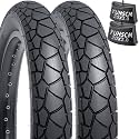 YUNSCM 2-PCS 20x3.0/76-406 E-Bike Fat Tires Compatible with Electric Bike 20 X 3 All-Terrain Directional Tread Bicycle Tires
