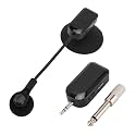 Yunseity Cordless Instrument Microphone Saxophone Pickup System for Guitar Violin Accordion Cello Zither Lute, Flexible 360° Rotation, Stable Signal Indoor Outdoor Recording Studio Concerts
