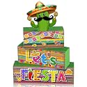 Yuntau 4 Pcs Mexican Tabletop Sign Lets Fiesta Wooden Tiered Tray Decor