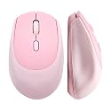 YUNZII C2 Silicone Wireless Mouse 1600 DPI Optical 2.4GHz (Pink)