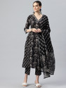 Yuris Printed Kurta TrouserPant Dupatta Set