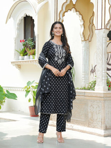Yusra Women Kurta Pant Dupatta Set