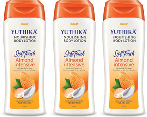 Yuthika Body Lotion Almond Nourish 300ml 24