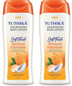 Yuthika Body Lotion Almond Nourish 300ml