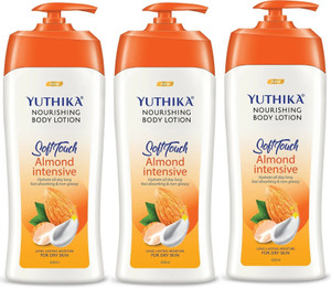 Yuthika Body Lotion Almond Nourish 500 ml