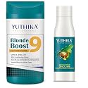 Yuthika Developer for Hair Colour | Blonder Powder (9 Level, 250g) & Developer (20 Vol, 500ml)