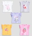 YUV Baby Girls Printed Pure Cotton Regular