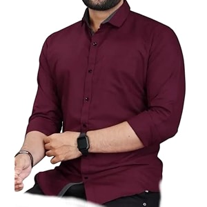 Yuvawear Ethnic Centres Mens Solid Plane Formal
